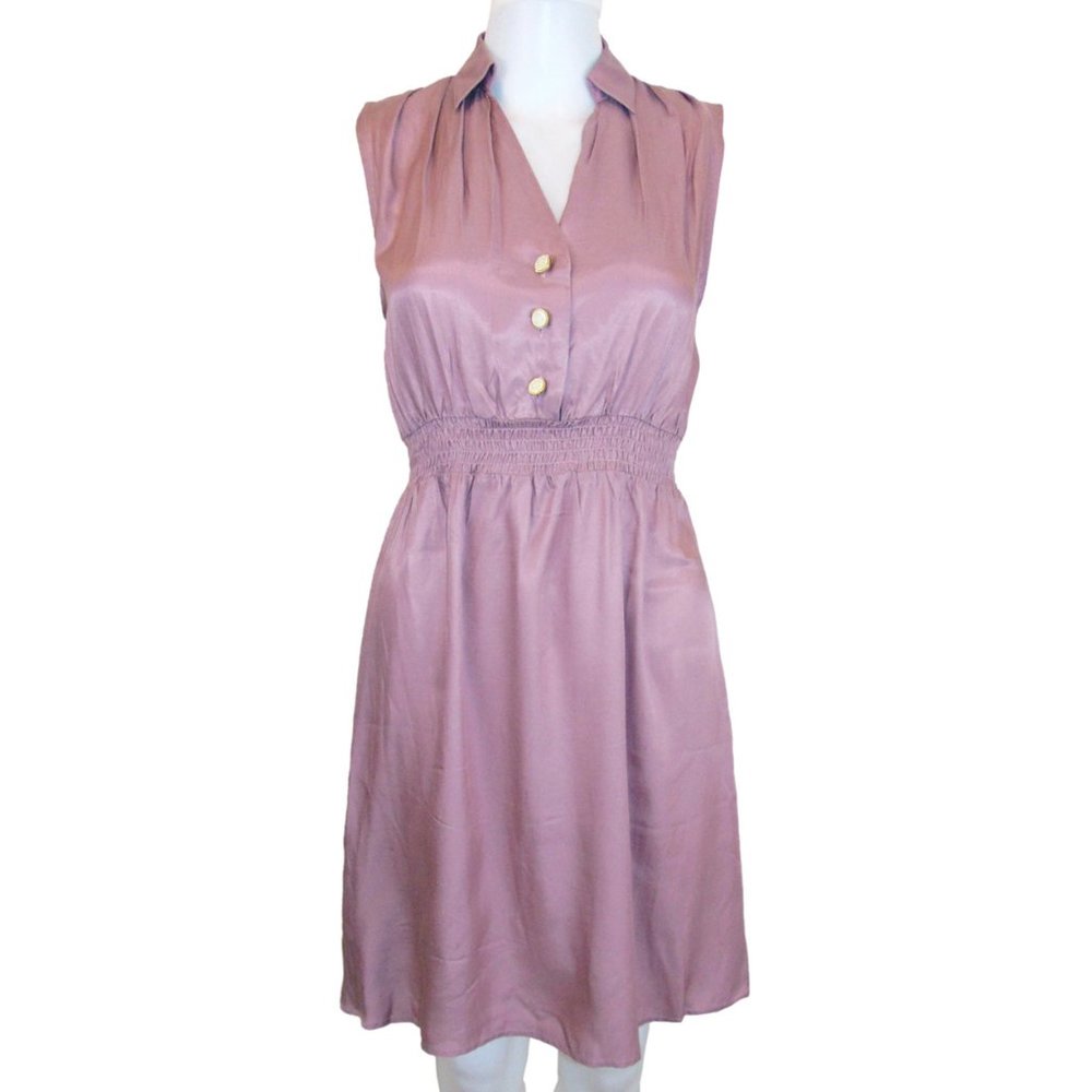 TWIK Dusty Rose Sleeveless Dress Size S